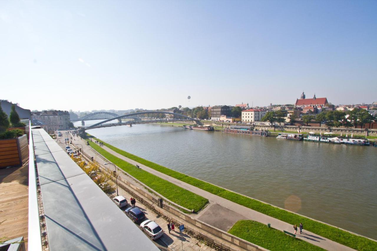 Apartament Nad Wisla Cracovia Exterior foto